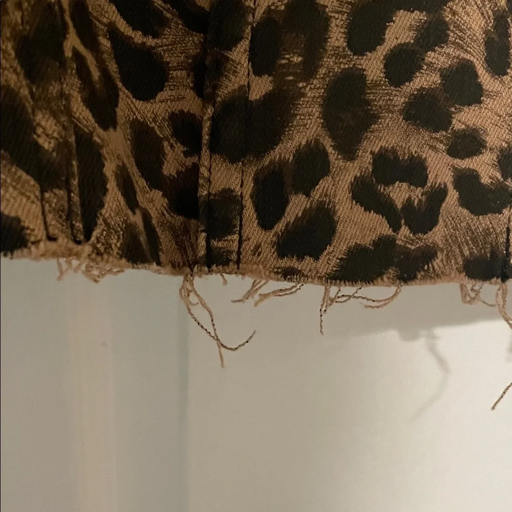 Express Animal Print Jean Jacket - Picture 3 of 5
